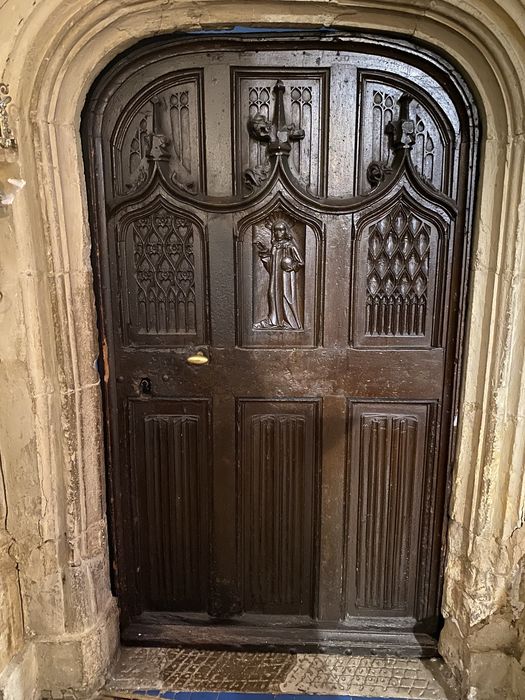 vantail de la porte de la sacristie