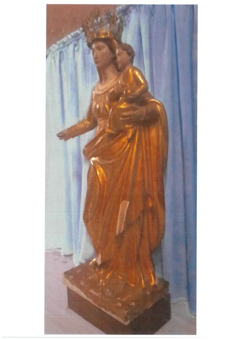 statue : Vierge à l'Enfant