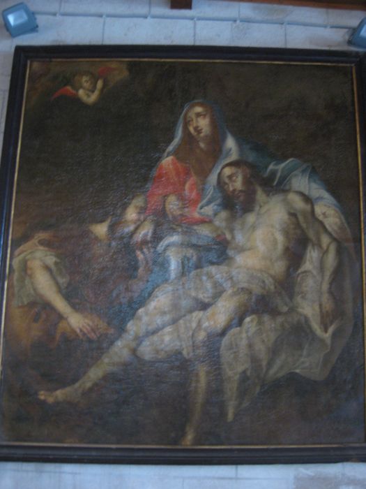 tableau : Déploration sur le Christ mort