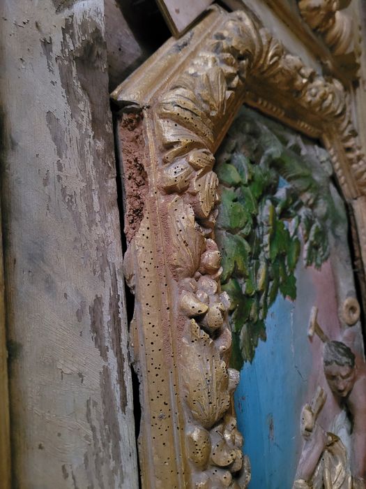 retable, détail
