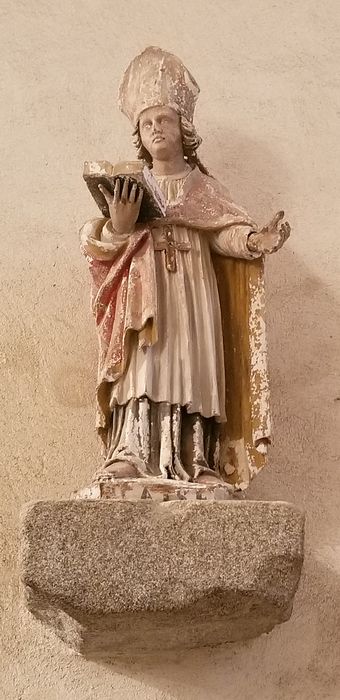 statue : saint Blaise