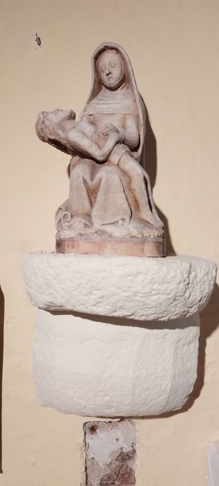 groupe sculpté : Vierge de Pitié