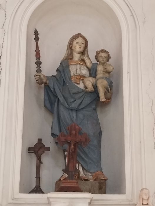 statue : Vierge à l'Enfant dite Notre-Dame des Garennes