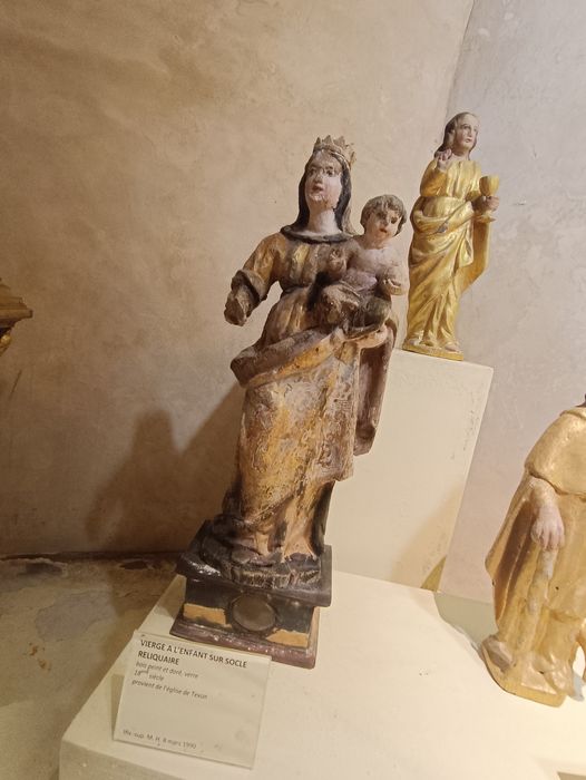 statue-reliquaire : Vierge à l'Enfant