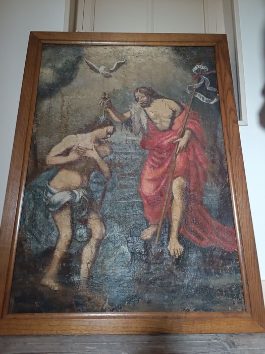 tableau : le Baptême du Christ