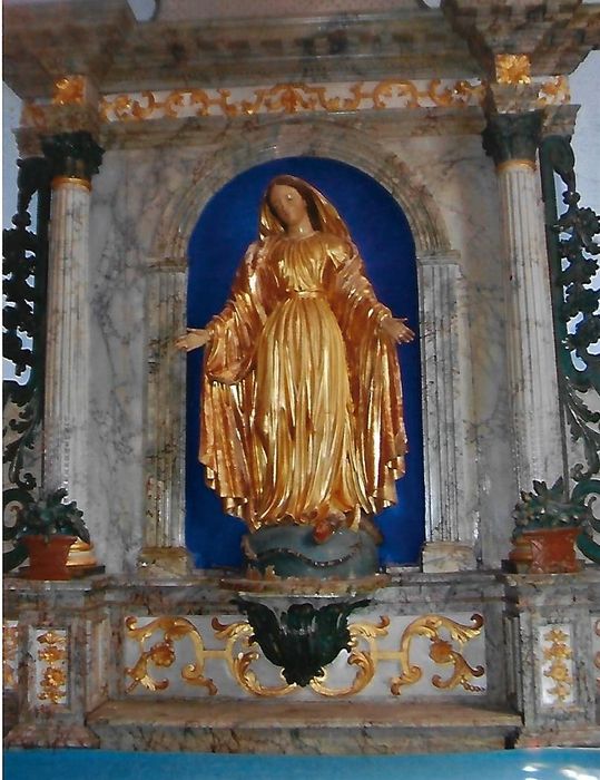 statue : Vierge de l'Immaculée Conception