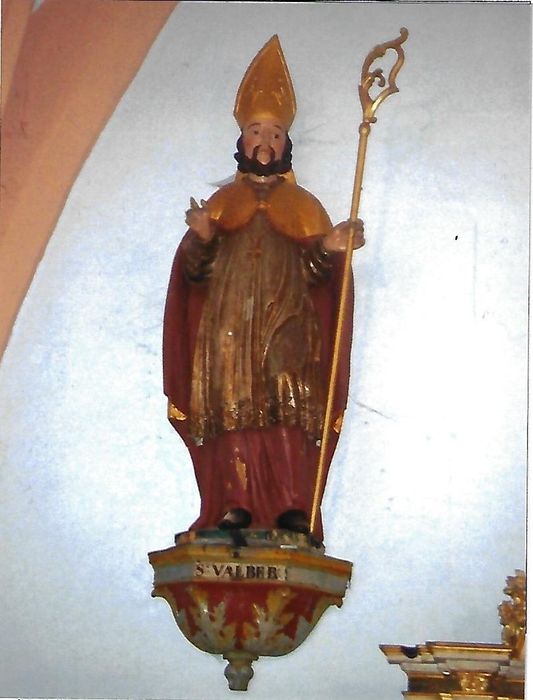 statue : saint Valbert