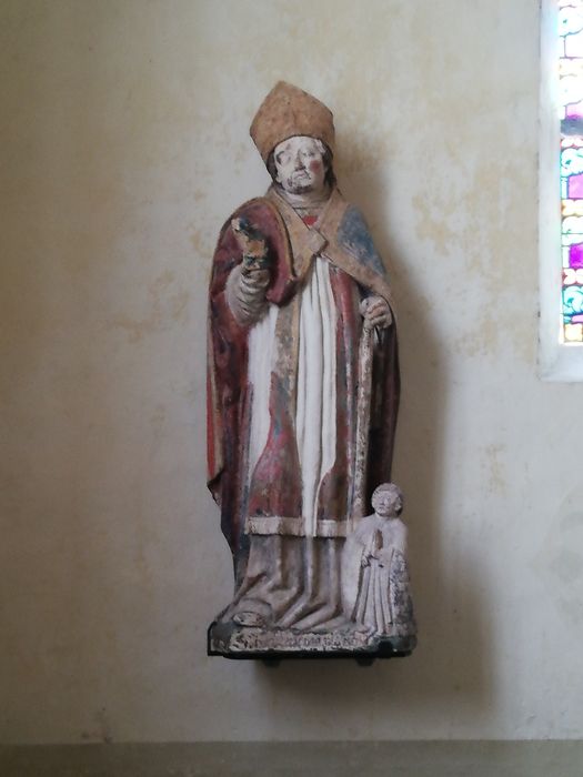 groupe sculpté : Saint Lambert