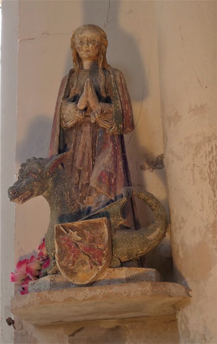 statue : Sainte Marguerite