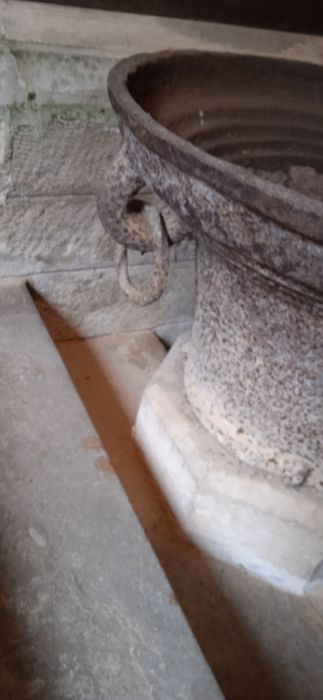 bénitier, détail