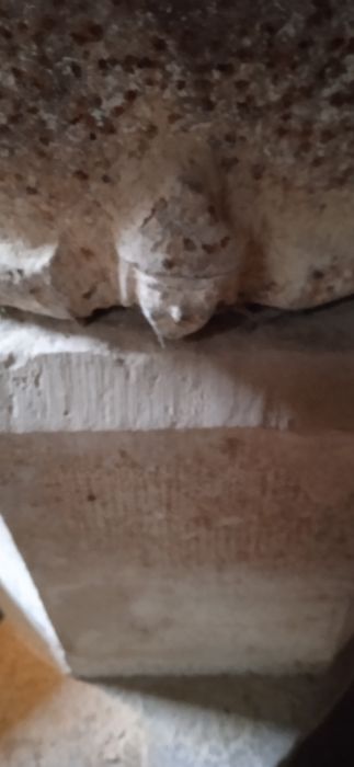 bénitier, détail