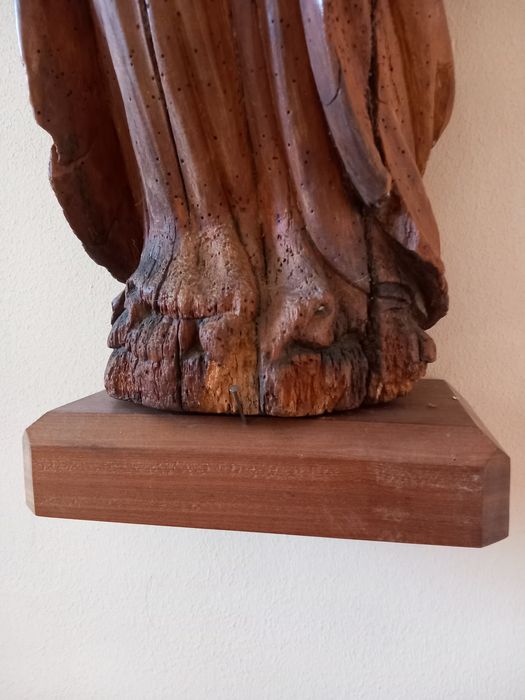 statue : Saint Jean, détail