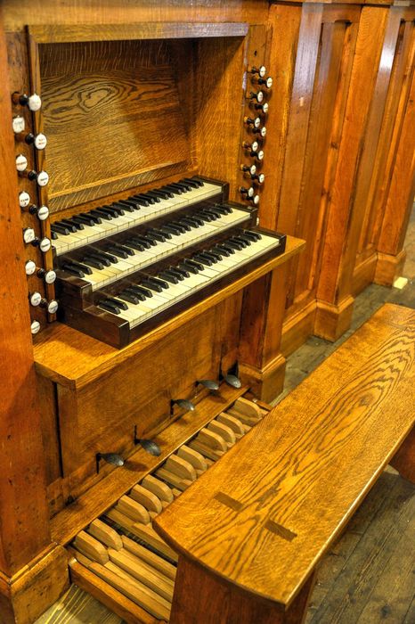 orgue de tribune, console