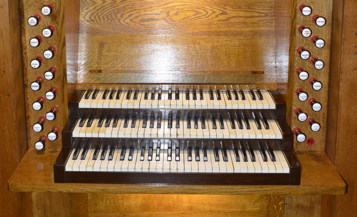 orgue de tribune, console