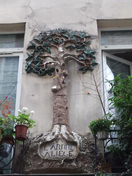 "enseigne ""A l'arbre à liège"""