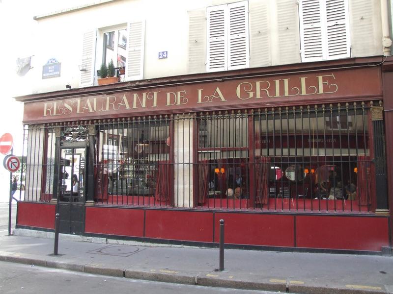 devanture ; élévation ; grille sur la rue des Messageries