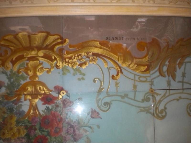 décor intérieur ; plafond ; signature Benoist et fils