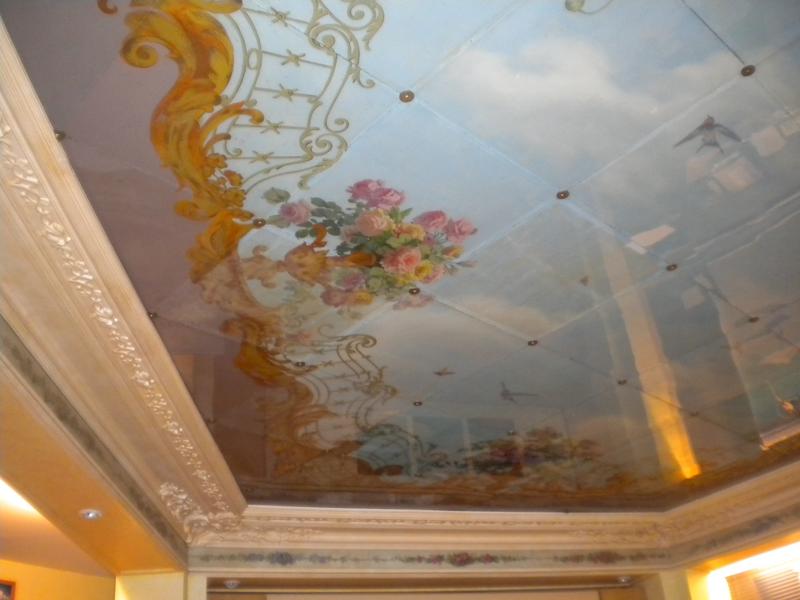 décor intérieur ; plafond