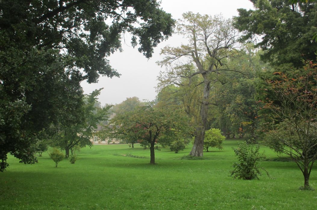 Domaine de Segrez : Vue partielle de l'aboretum