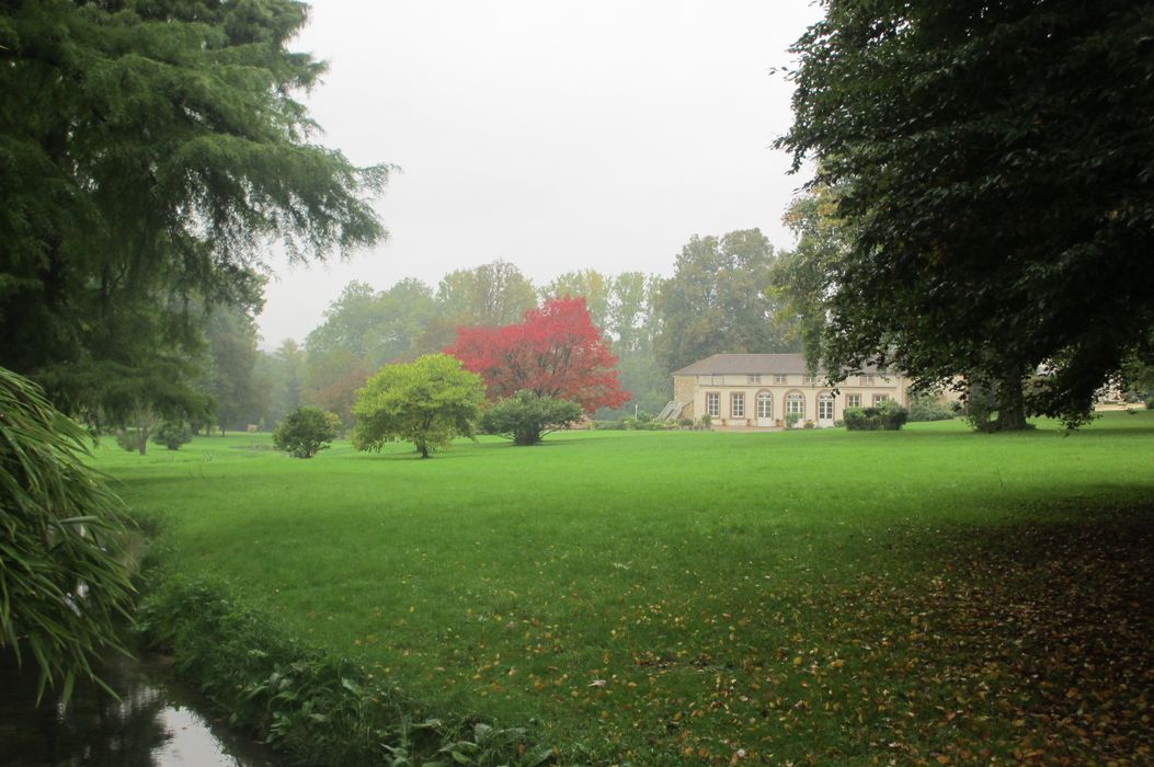 Domaine de Segrez : Vue partielle de l'aboretum