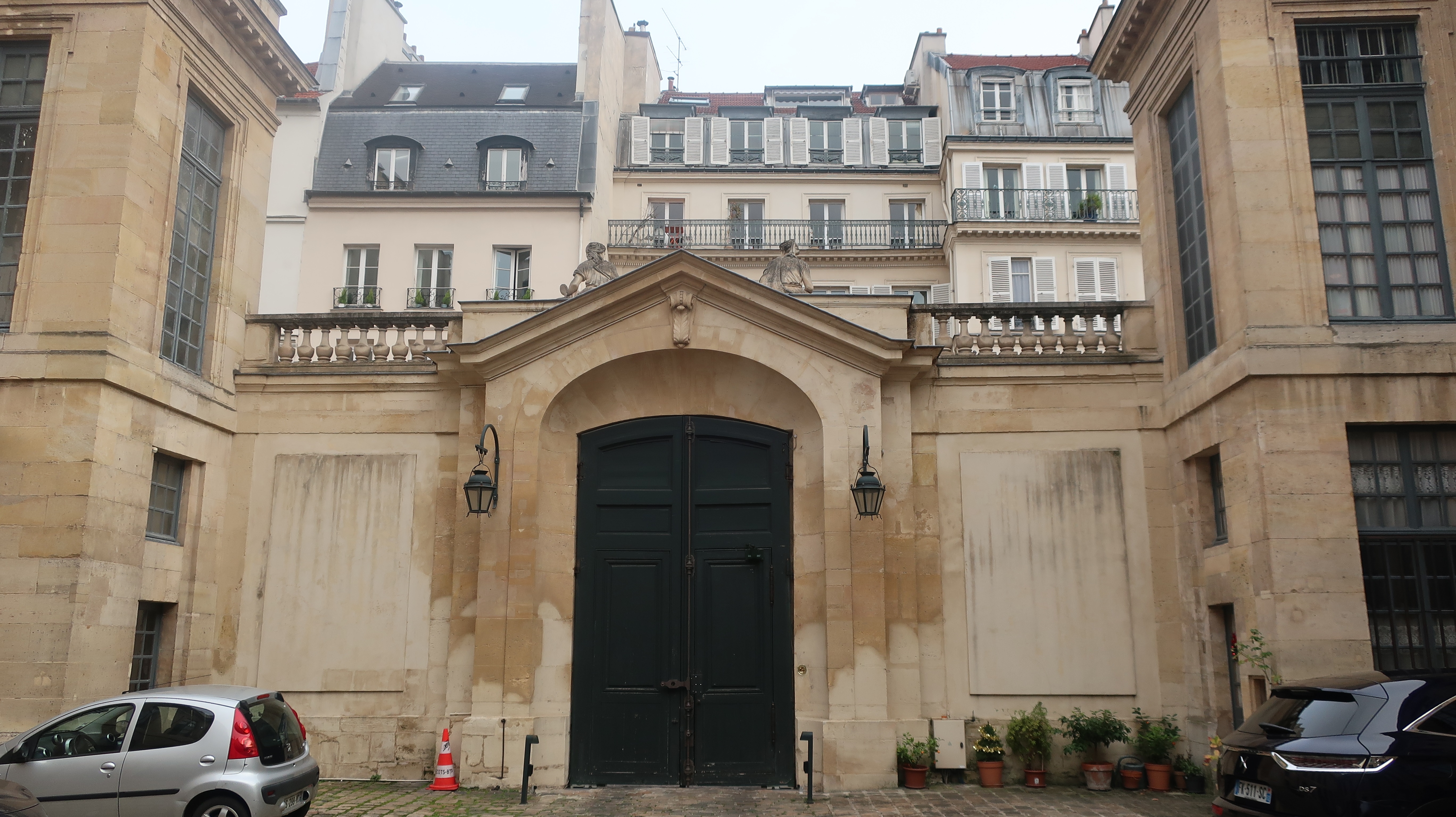 Façades sur cour