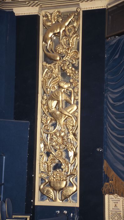 salle de spectacle, détail décoratif