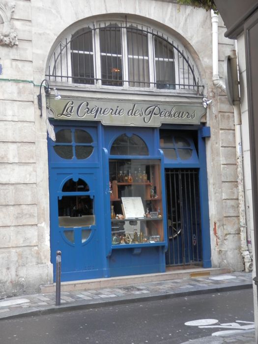 façade sur rue ; devanture de boutique