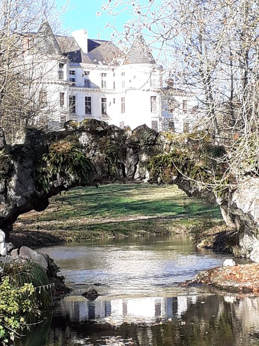 château et pont de roches