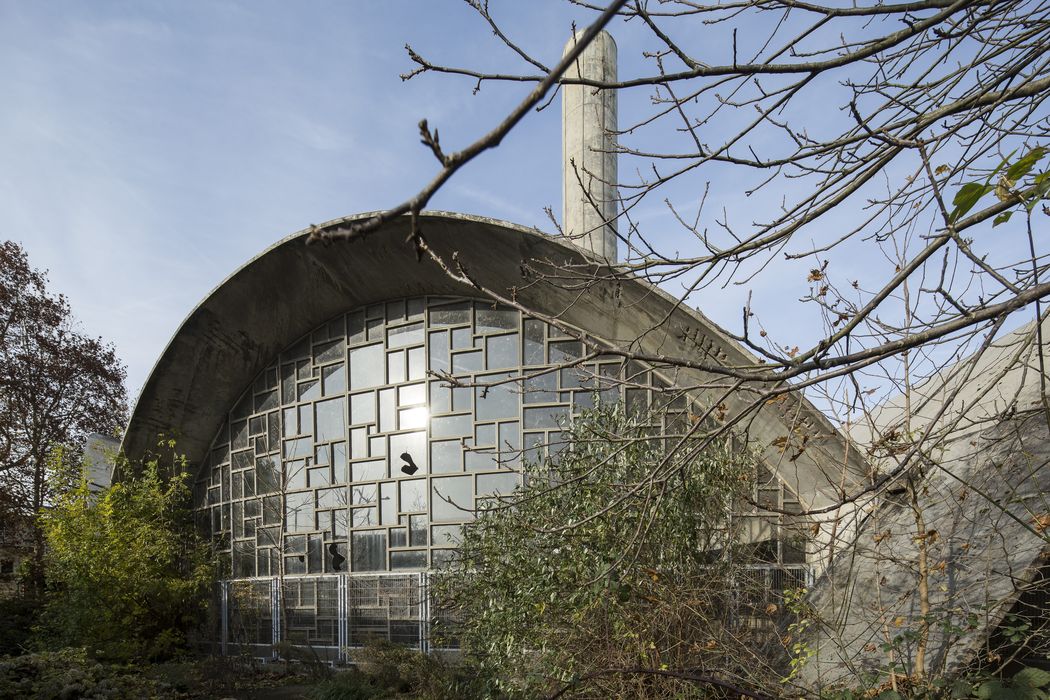 vue partielle du bâtiment