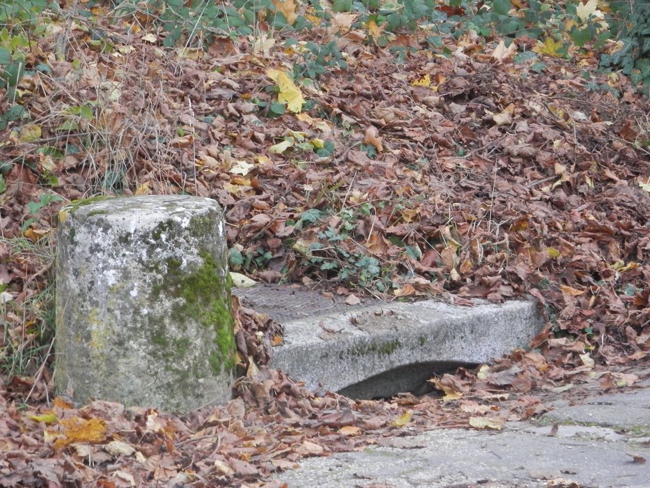 détail d'un ancien regard