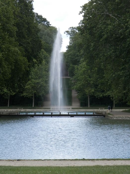 grand canal, jet d’eau