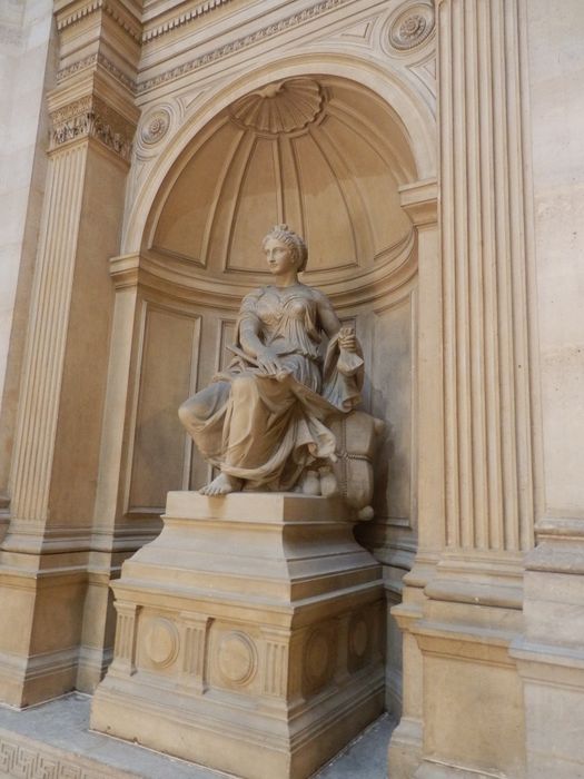 statue : Personnification de l'art industriel