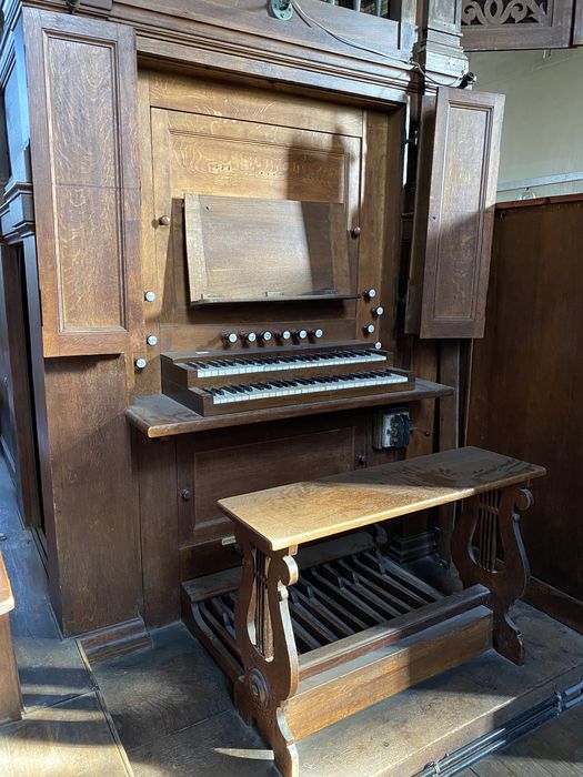 orgue de tribune, console