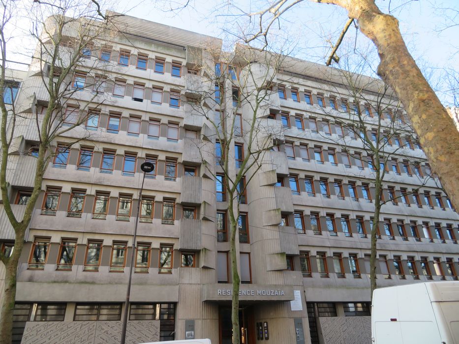 façade antérieure sur rue