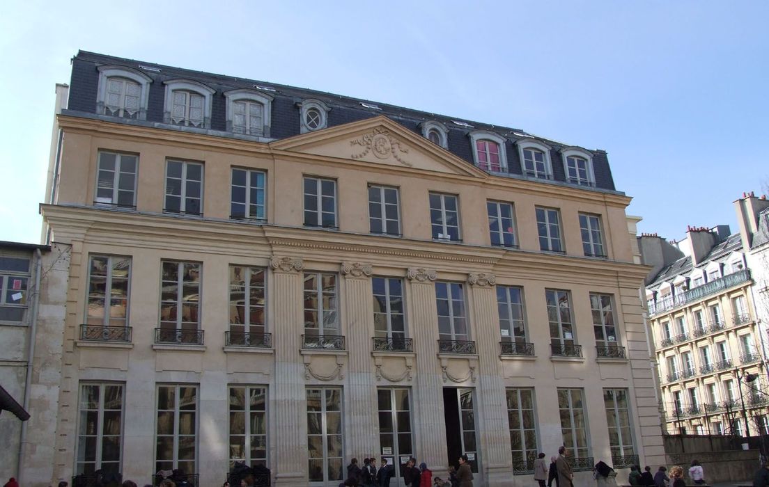 façade sur l’ancien jardin