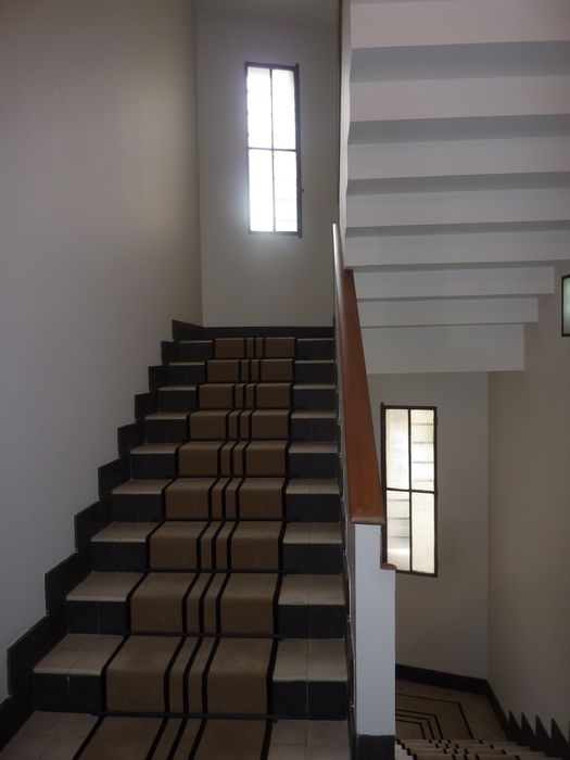 escalier, vue partielle