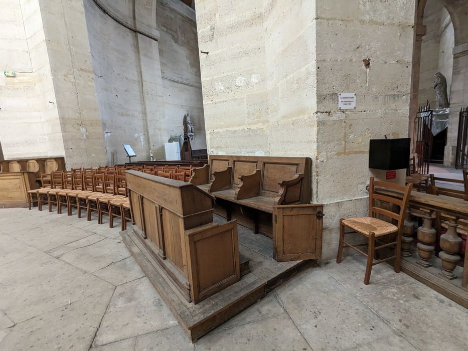 banc de fidèles
