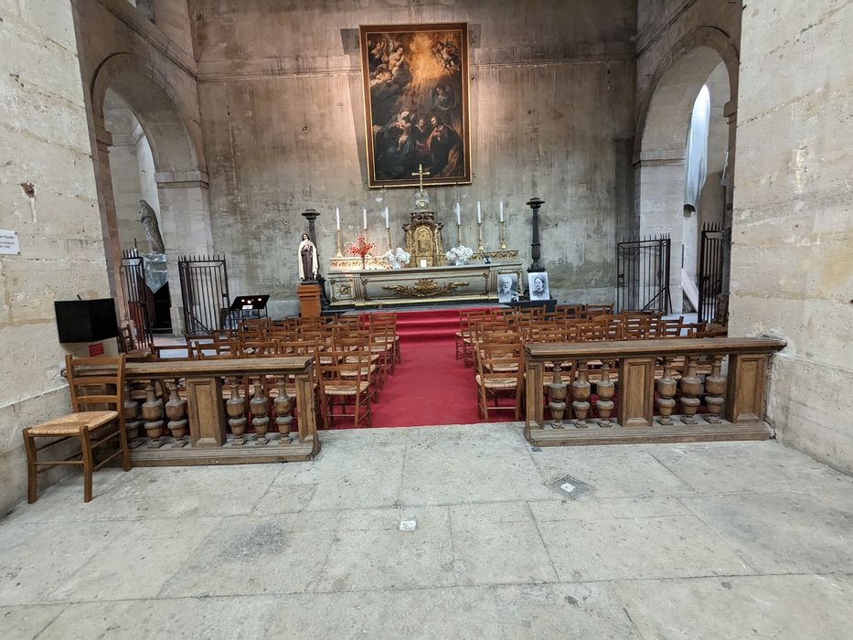 clôture de choeur (table de communion)