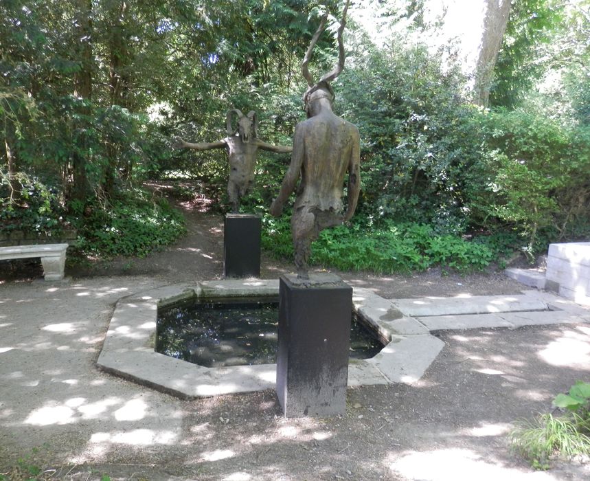 jardin anglais, Fontaine Belle-Eau