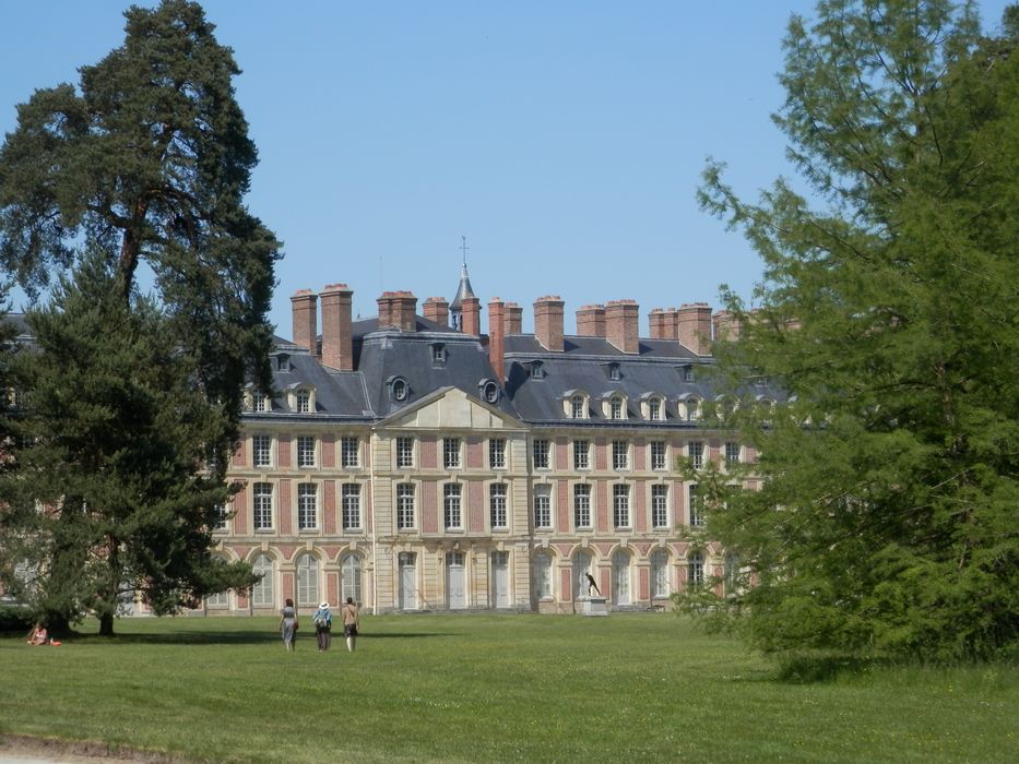 aile Louis XV depuis le jardin anglais