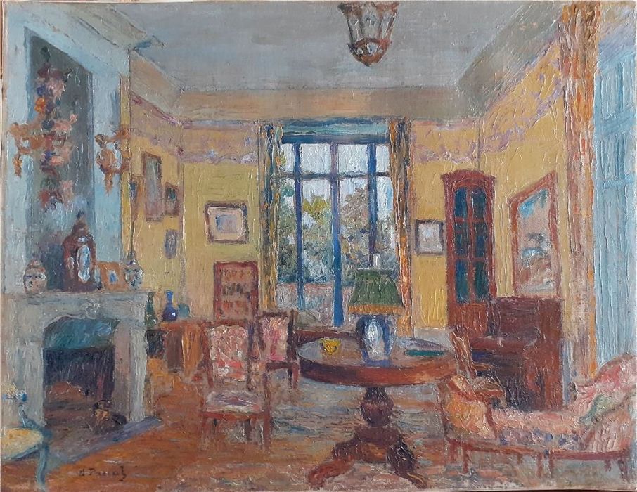 tableau : Scène d'intérieur