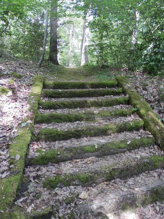 en contrebas du château, allée Fould (rocaillage)