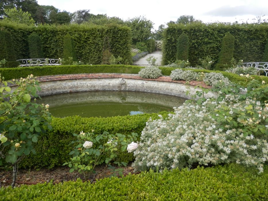 jardin des princes, bassin d’arrosage du XVIIe siècle