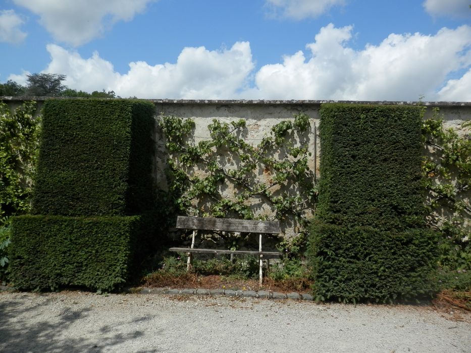 jardin des princes, palissage d’arbres fruitiers