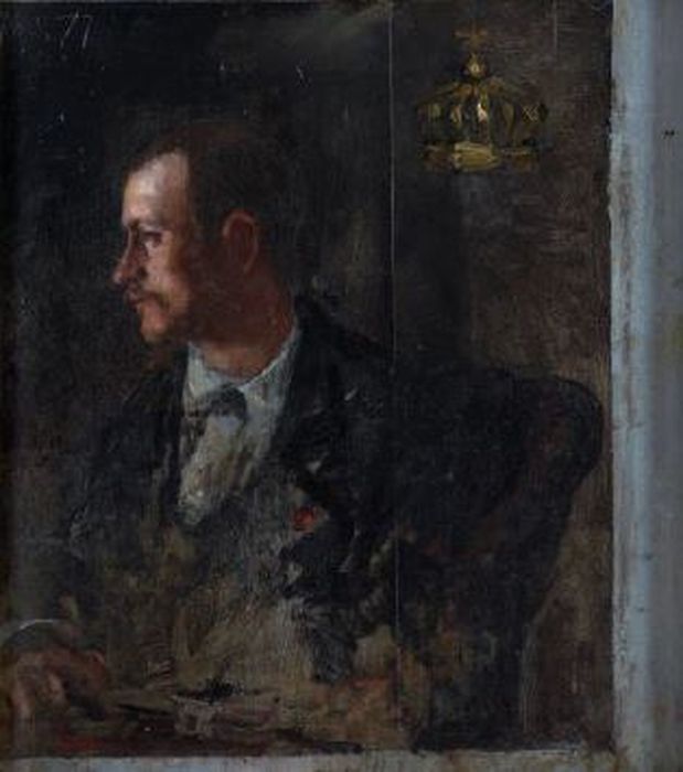 tableau : Portrait d'homme - © Ministère de la Culture (France), Direction Régionale des Affaires Culturelles d'Île-de-France – Tous droits réservés