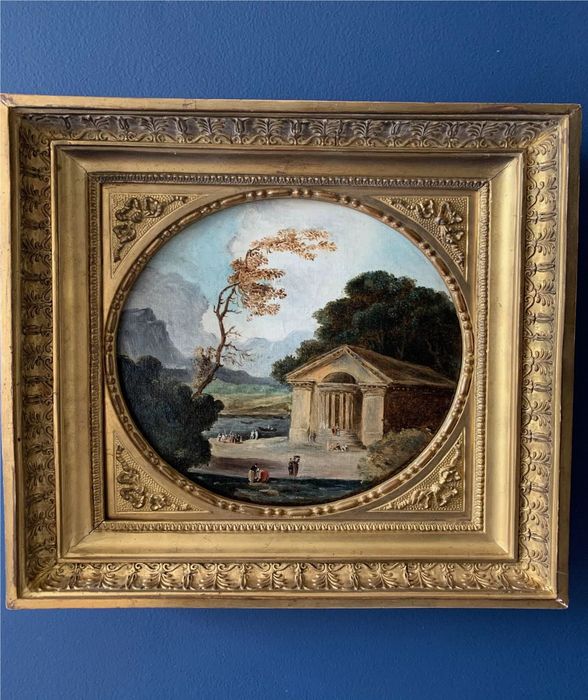 tableau : La Laiterie de Méréville - © Ministère de la Culture (France), Direction Régionale des Affaires Culturelles d'Île-de-France – Tous droits réservés