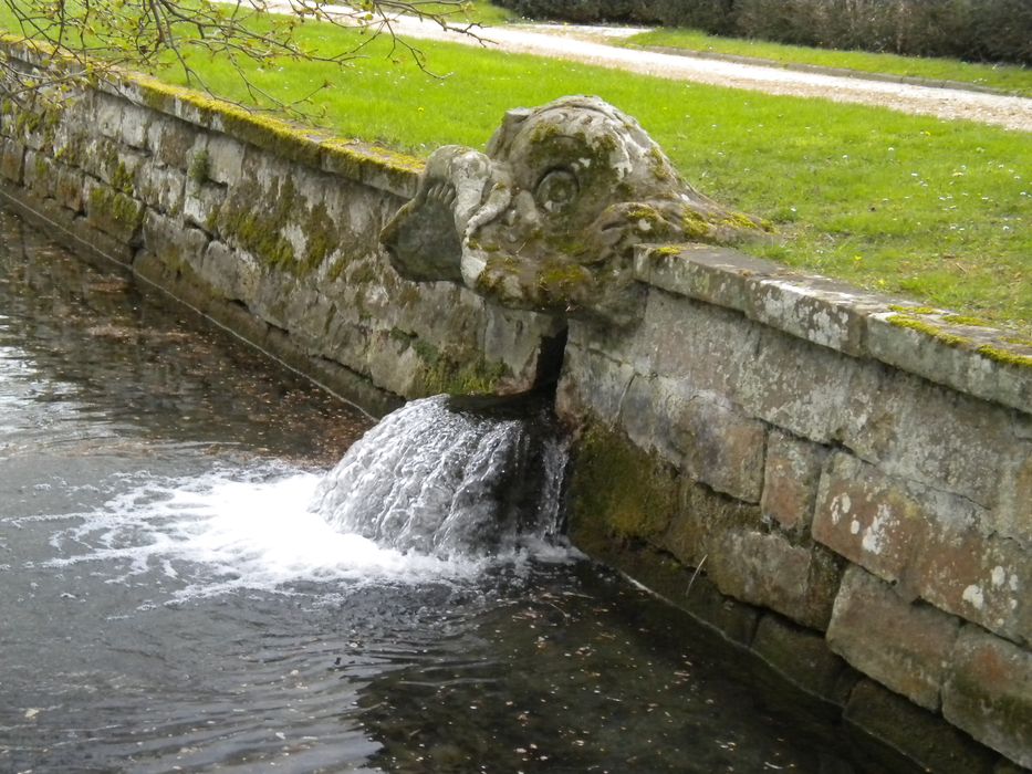 parc, salle d’eau, détail d’un gueulard