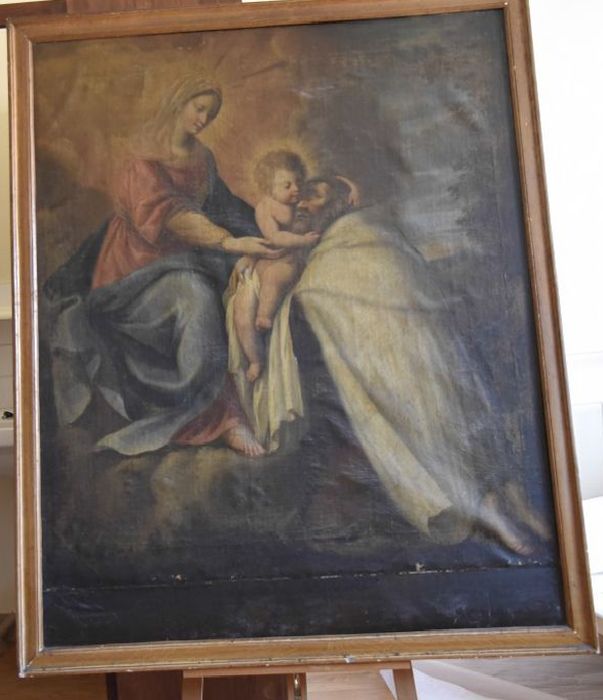 tableau : Frère François de l'Enfant Jésus et la Vierge et l'Enfant - © Ministère de la Culture (France), Direction Régionale des Affaires Culturelles d'Île-de-France – Tous droits réservés 