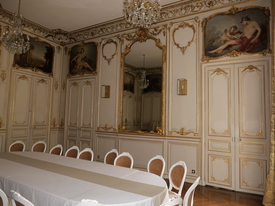 grand salon au n°20, vue partielle