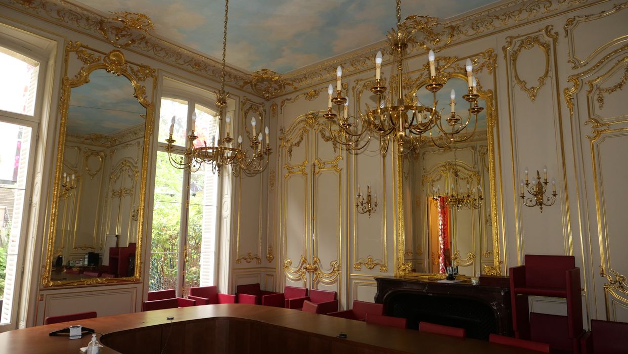 grand salon au n°22, vue partielle